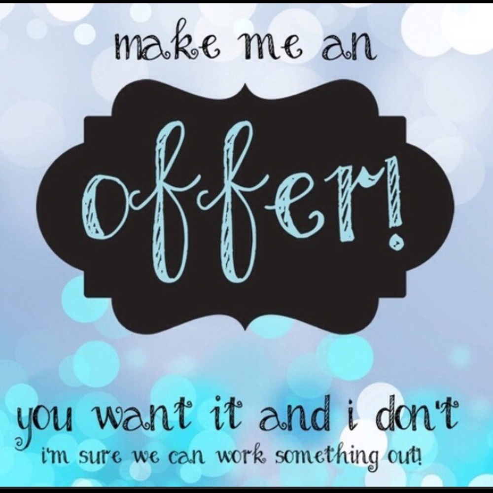 Make me an offer!